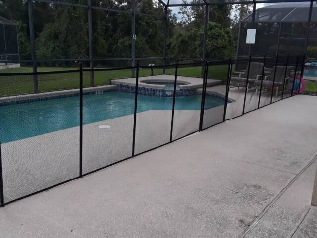 Avon Park Pool Fence Installation