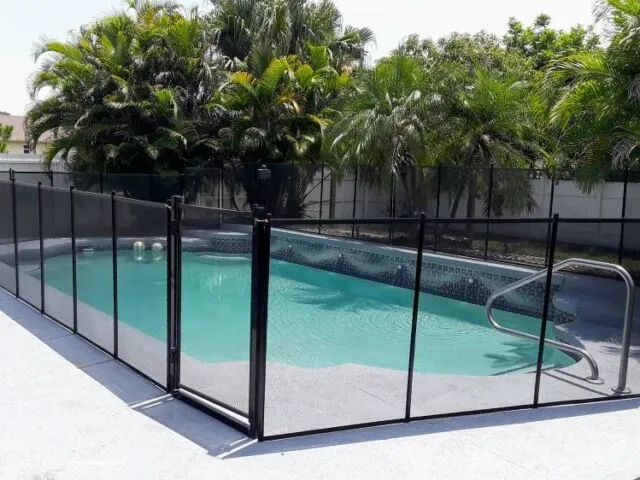 Eagle Lake Florida Pool Fence Installation