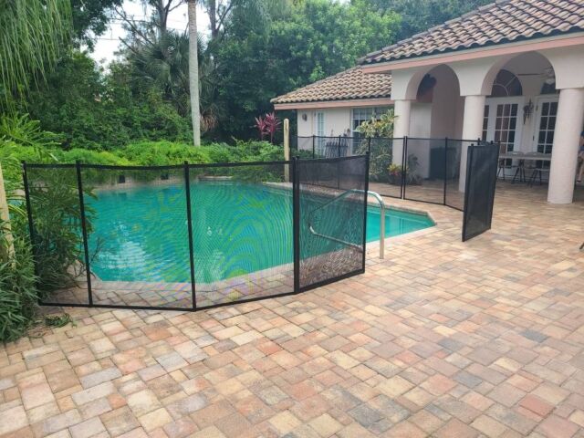 Removable Pool Fence Winter Haven