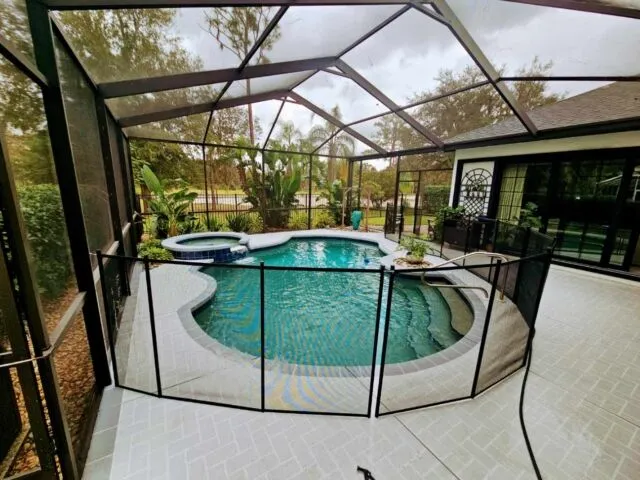 Sebring Florida Pool Fence