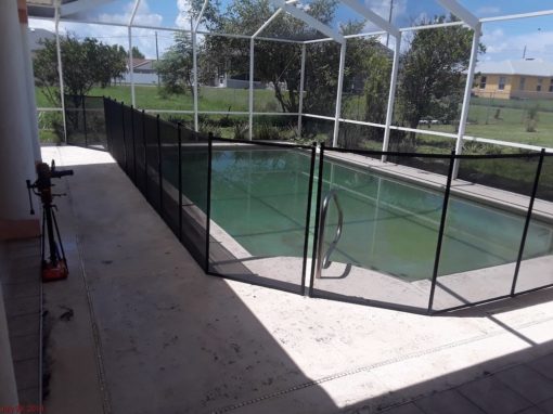 New Pool Fence