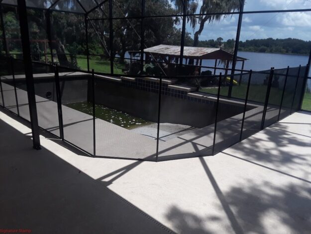 Lakeland pool safety fence