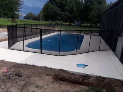 Lake Placid Safety Pool Fence