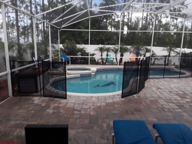 Sebring Pool Fence Swimming