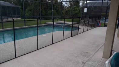 Avon Park Pool Fence Installation