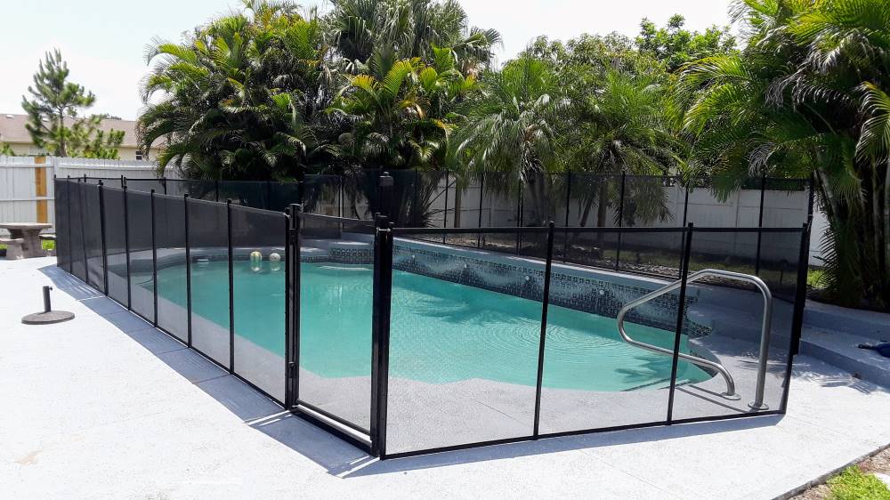 Eagle Lake Florida Pool Fence Installation