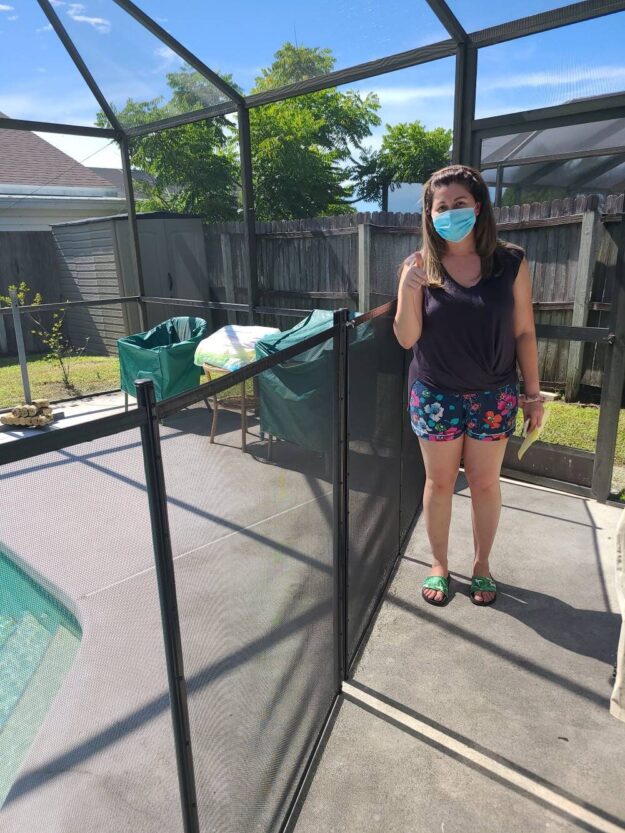 Lake Buena Vista Pool Safety Fence