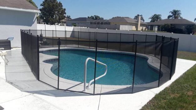 Mulberry Pool Safety Fence Installation Picture
