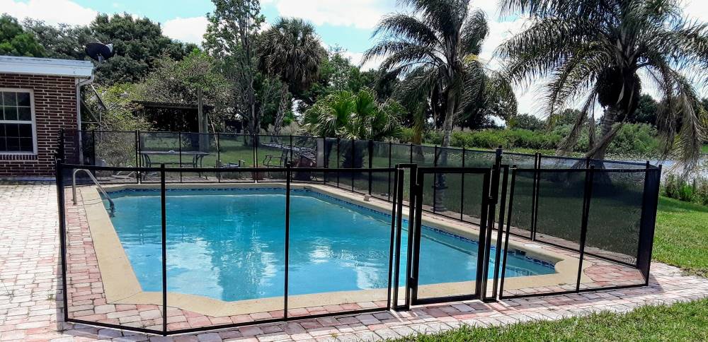 Sebring Pool Fence Installation