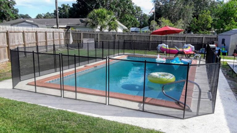 pool fence for kids