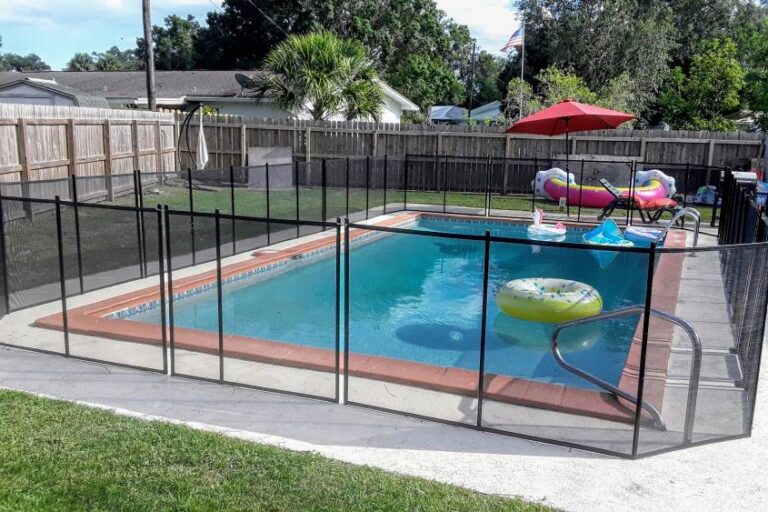 pool fence for kids