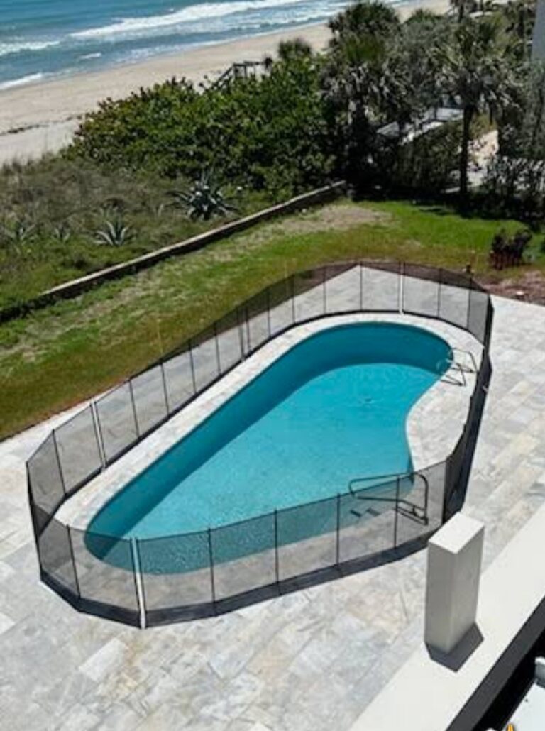 pool fence removable