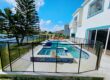 pool with fence to prevent unintentional drowning