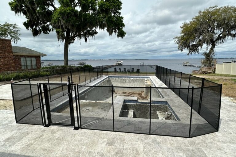 pool safety fence installation by Baby Barrier Mid-Florida